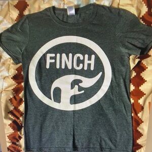 Finch Green T-Shirt with Logo